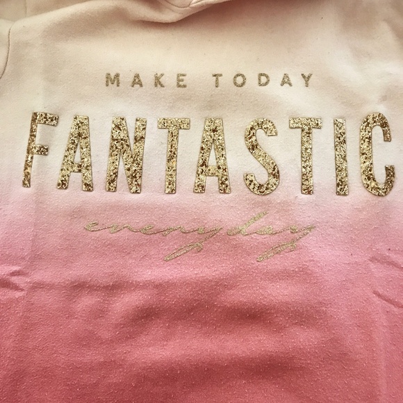 H&M Girl's Fleece Hoodie Size 12 - 14 - Picture 3 of 5